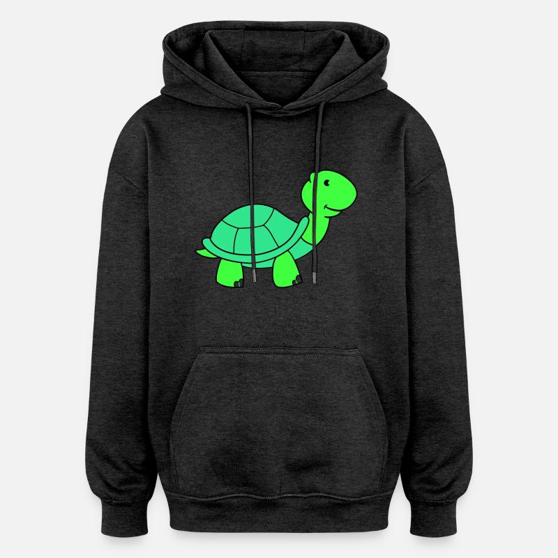 schildkröte - Oversized Unisex Hoodie - Anthrazit