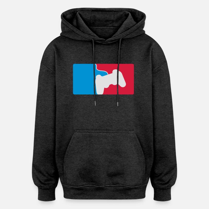 E-Sports Console - Sweat à capuche oversize unisexe - charbon