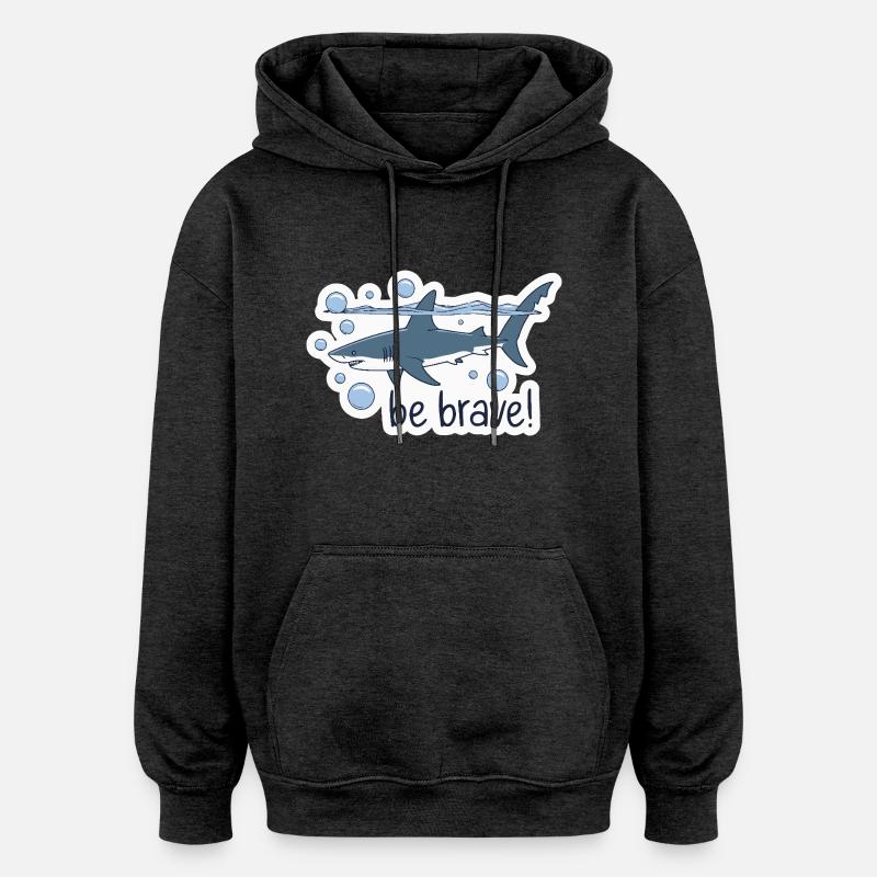 SEI HAI - Oversized Unisex Hoodie - Anthrazit