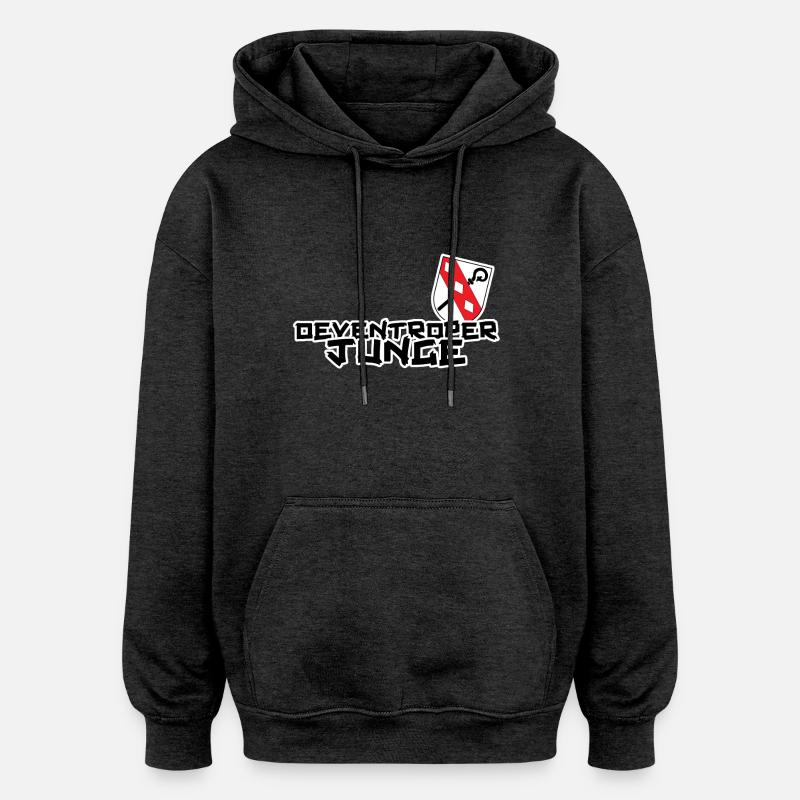 Oeventroper Junge - Oversized Unisex Hoodie - Anthrazit