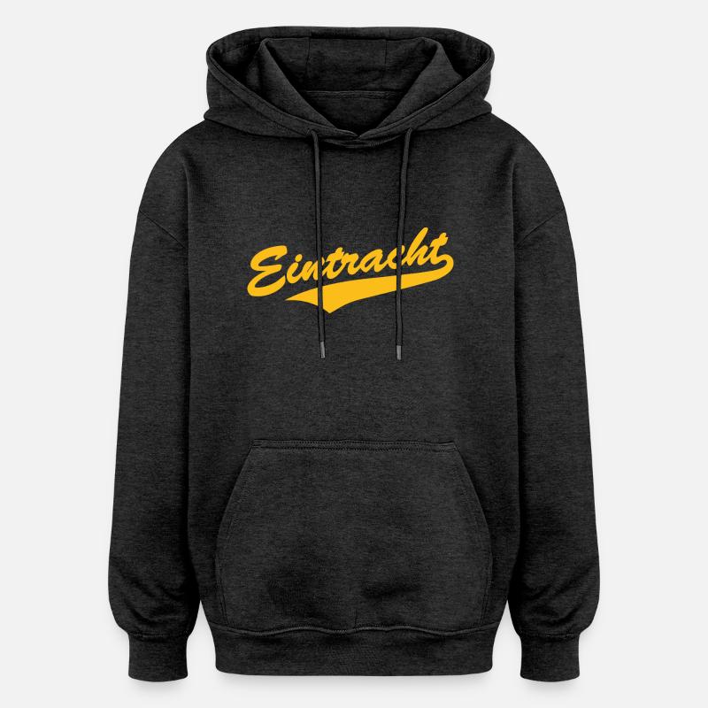 Eintracht Baseball-Style - Oversized Unisex Hoodie - Anthrazit