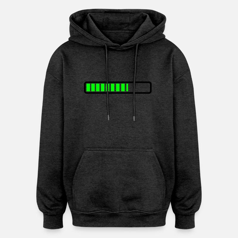 download_2 - Sweat à capuche oversize unisexe - charbon