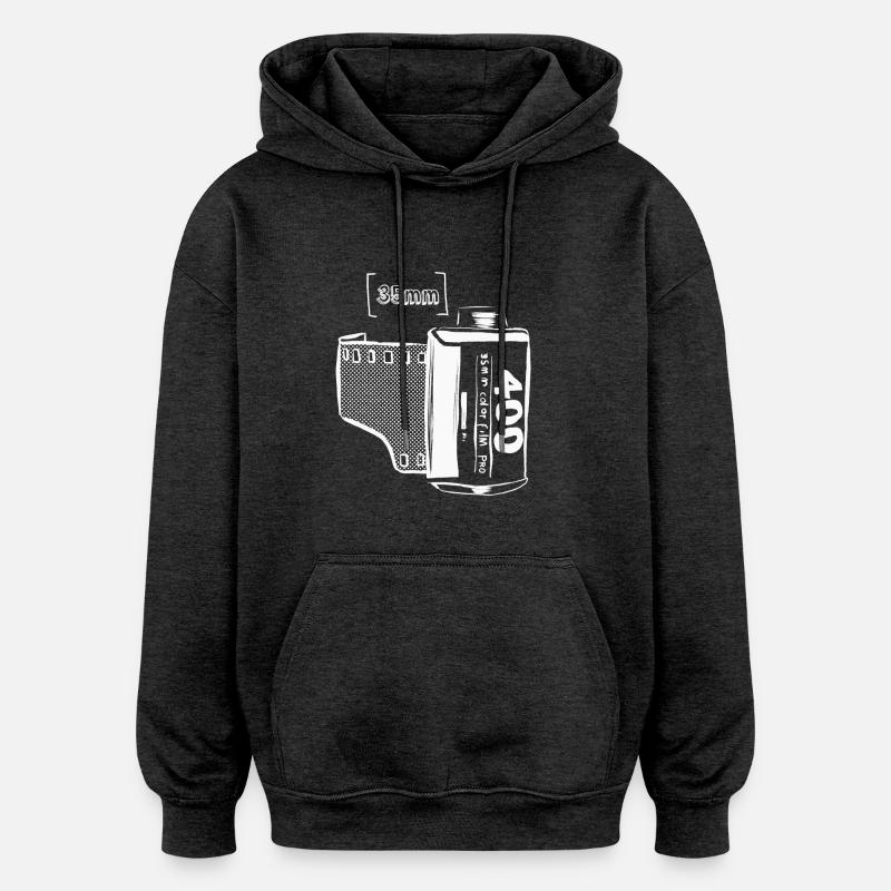 Fotograf - Oversized Unisex Hoodie - Anthrazit