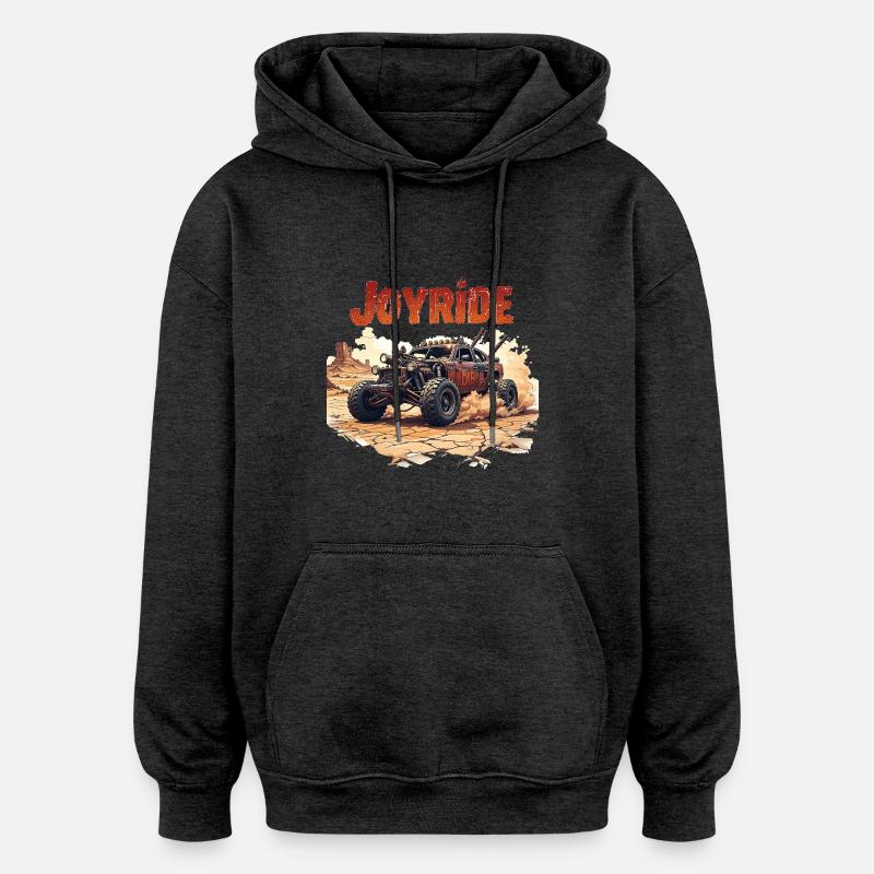 joyride - Oversized Unisex Hoodie - Anthrazit