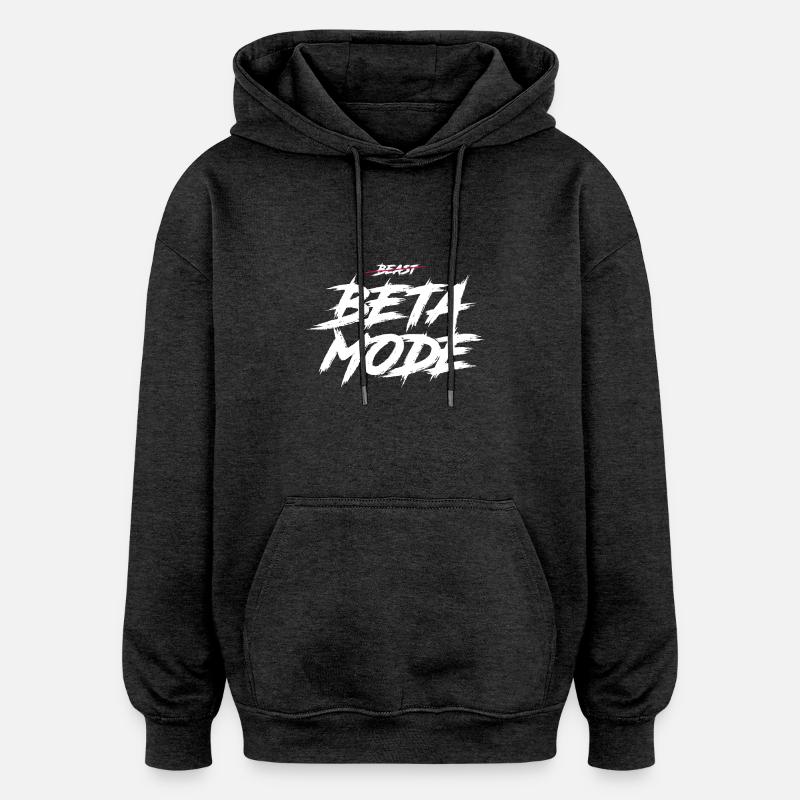 Beta Mode - Oversized Unisex Hoodie - Anthrazit