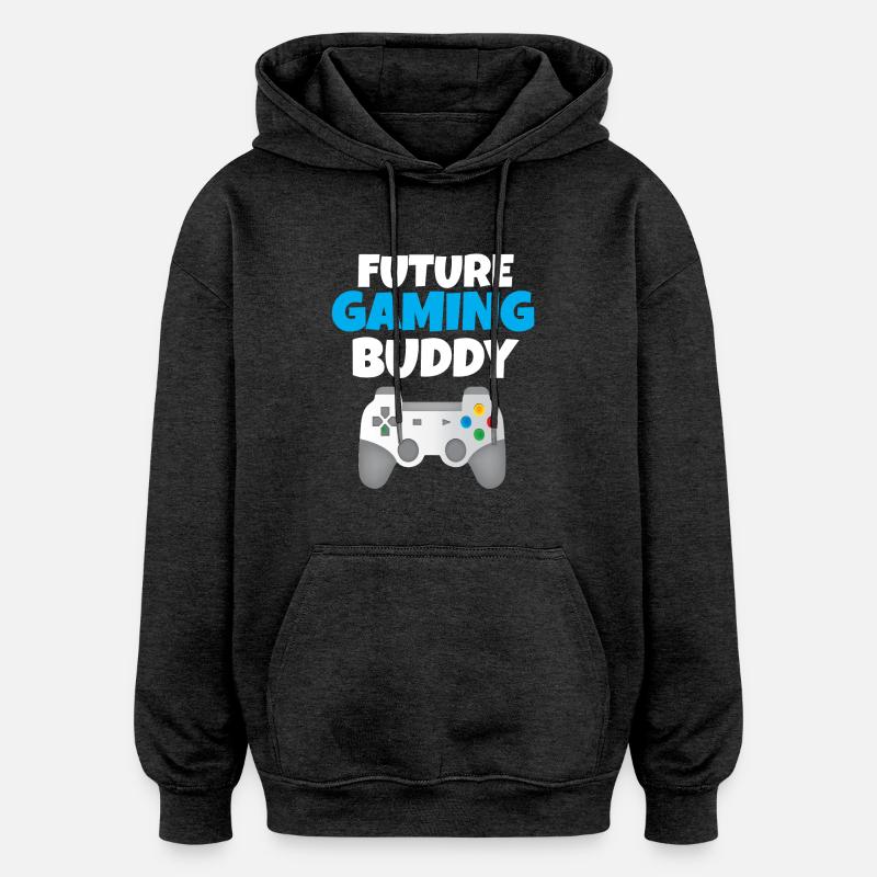 Gamer Kind - Sweat à capuche oversize unisexe - charbon