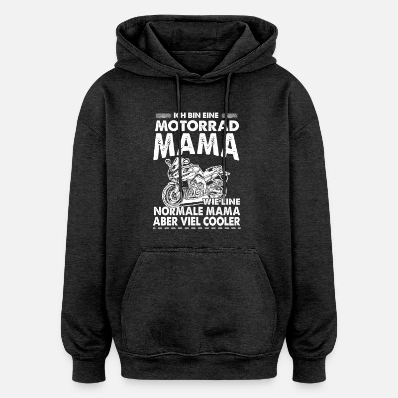motorcycle 2 - Oversized Unisex Hoodie - Anthrazit