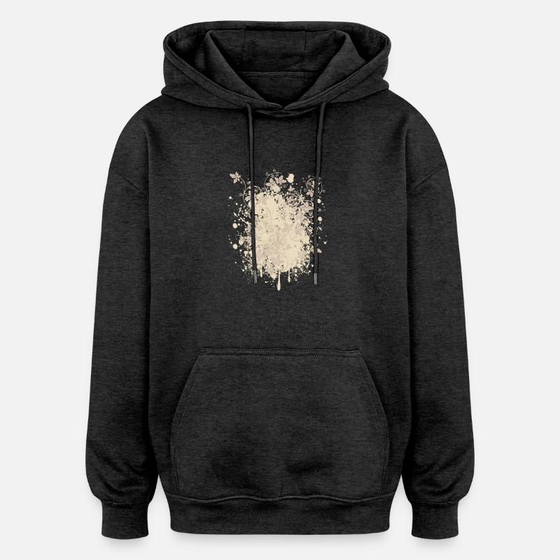 Vector background de - Oversized Unisex Hoodie - Anthrazit