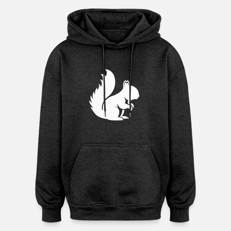eichhörnchen - Oversized Unisex Hoodie - Anthrazit
