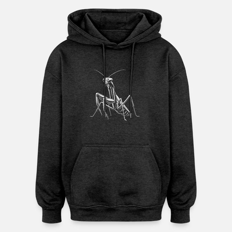 Gottesanbeterin - Oversized Unisex Hoodie - Anthrazit