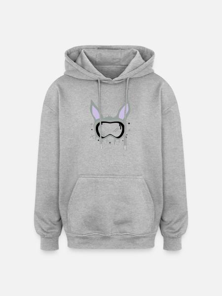Ski Bunny - Oversized Unisex Hoodie -