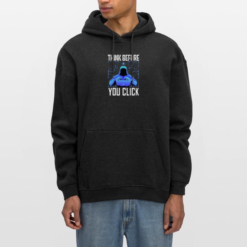 Hacker-Hacker-Hacker-Programmierer Linux Cybersicherheitsdaten Oversized Unisex Hoodie