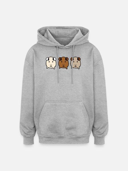Cobaye - Sweat à capuche oversize unisexe -