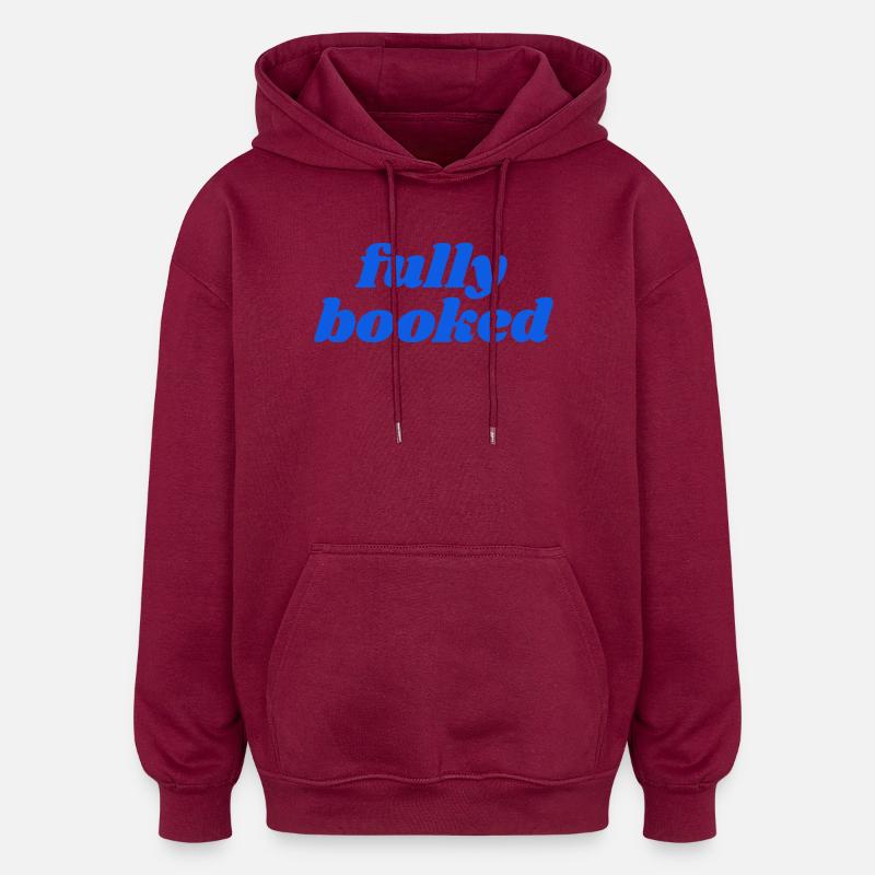 Complet - Sweat à capuche oversize unisexe - bordeaux