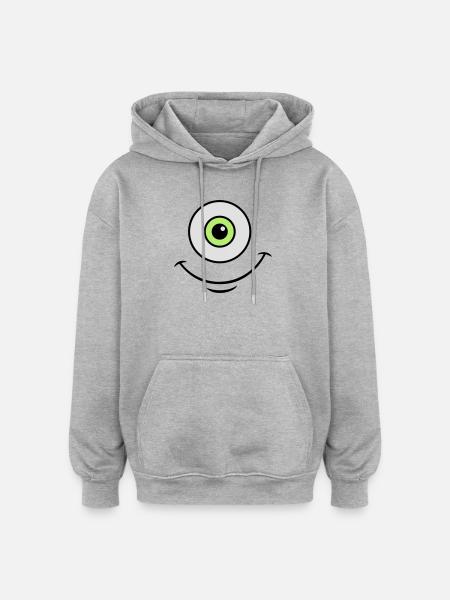 monster eye - Oversized Unisex Hoodie - 