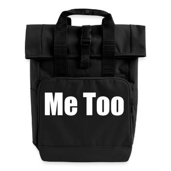 Me too - Rolltop Rucksack mit zwei Griffen - Schwarz - Vorne