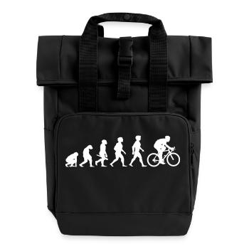 Evolution Vélo Vélo Deux-roues Sport - Sac à dos Roll Top à deux anses - noir - Devant