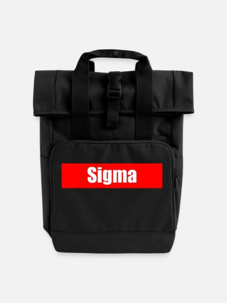 Sigma - Rolltop Rucksack mit zwei Griffen - Schwarz