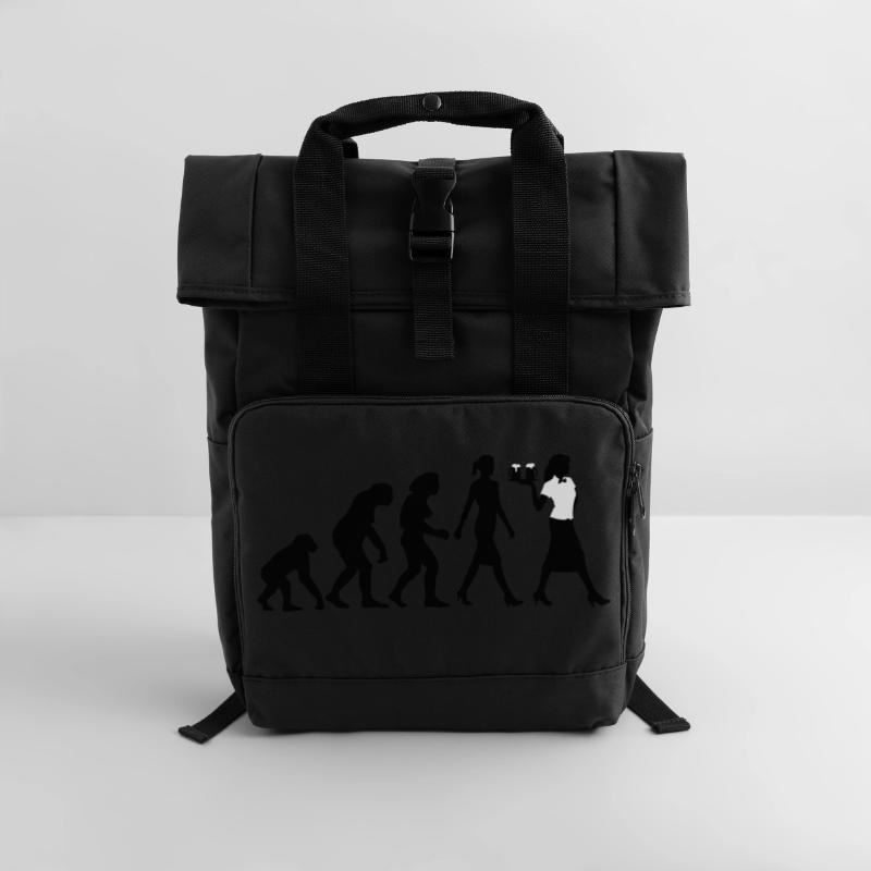 evolution_kellnerin_122013_a_2c Rolltop Rucksack mit zwei Griffen