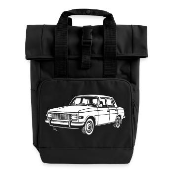 La RDA sur quatre roues - Sac à dos Roll Top à deux anses - noir - Devant