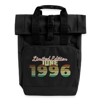 30e anniversaire Édition Limitée (SCR) 06/1996 - Sac à dos Roll Top à deux anses - noir - Devant