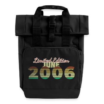 20e anniversaire Édition Limitée (SCR) 06/2006 - Sac à dos Roll Top à deux anses - noir - Devant