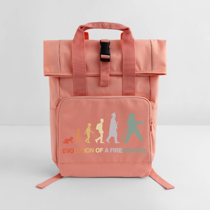 Firefighter Evolution Roll Top Backpack with Two Handles