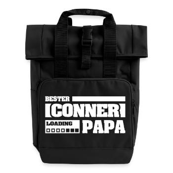 Naissance de Conner - Sac à dos Roll Top à deux anses - noir - Devant