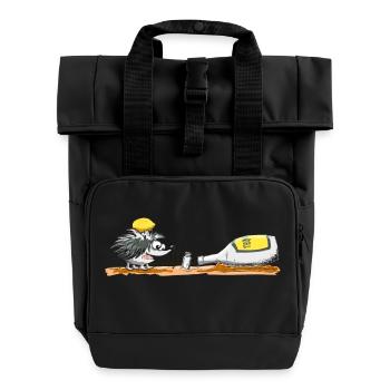 ¡VIVA EL TEQUILA - Roll Top Backpack with Two Handles - black - Front