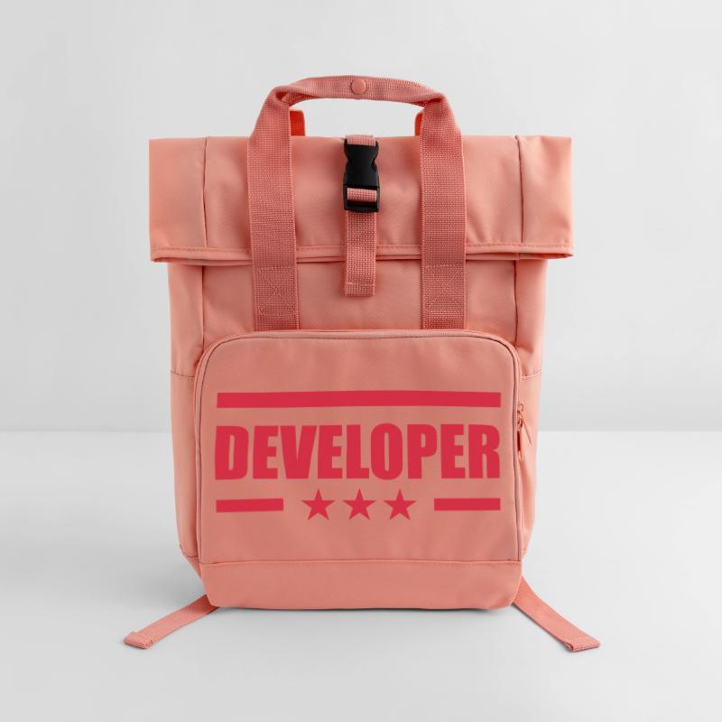 Developer Rolltop Rucksack mit zwei Griffen