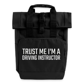 Instructeur de conduite Trust me Drive Tutor - Sac à dos Roll Top à deux anses - noir - Devant