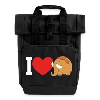 Mammut - Rolltop Rucksack mit zwei Griffen - Schwarz - Vorne