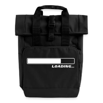 Chargement en cours ... 1c - Sac à dos Roll Top à deux anses - noir - Devant