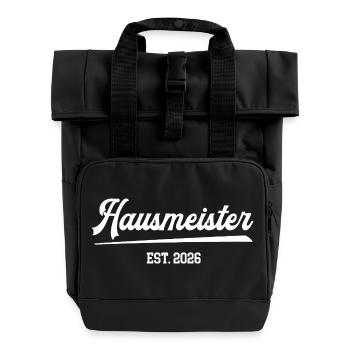 Gardien 2026 Métier Technicien de maison Gardien - Sac à dos Roll Top à deux anses - noir - Devant
