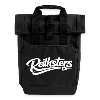Reithsters Merchandise - Roll Top Backpack with Two Handles - black - Front