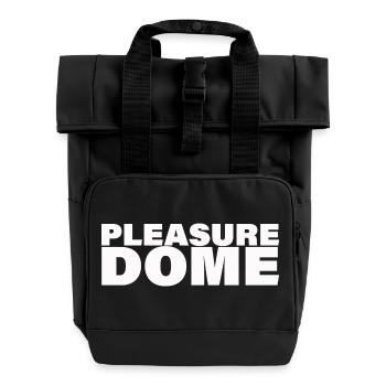 DÔME DE PLAISIR - Sac à dos Roll Top à deux anses - noir - Devant