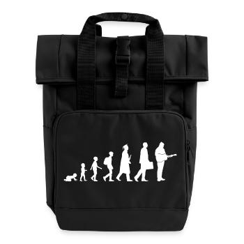 De l’enfant au guitariste - Sac à dos Roll Top à deux anses - noir - Devant