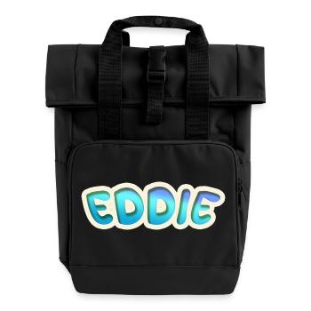Profession Eddie - Sac à dos Roll Top à deux anses - noir - Devant