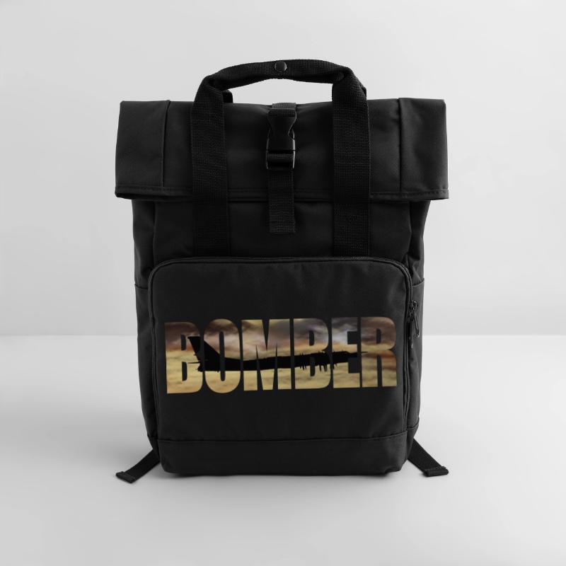 Bomber Tu-95 Rolltop Rucksack mit zwei Griffen