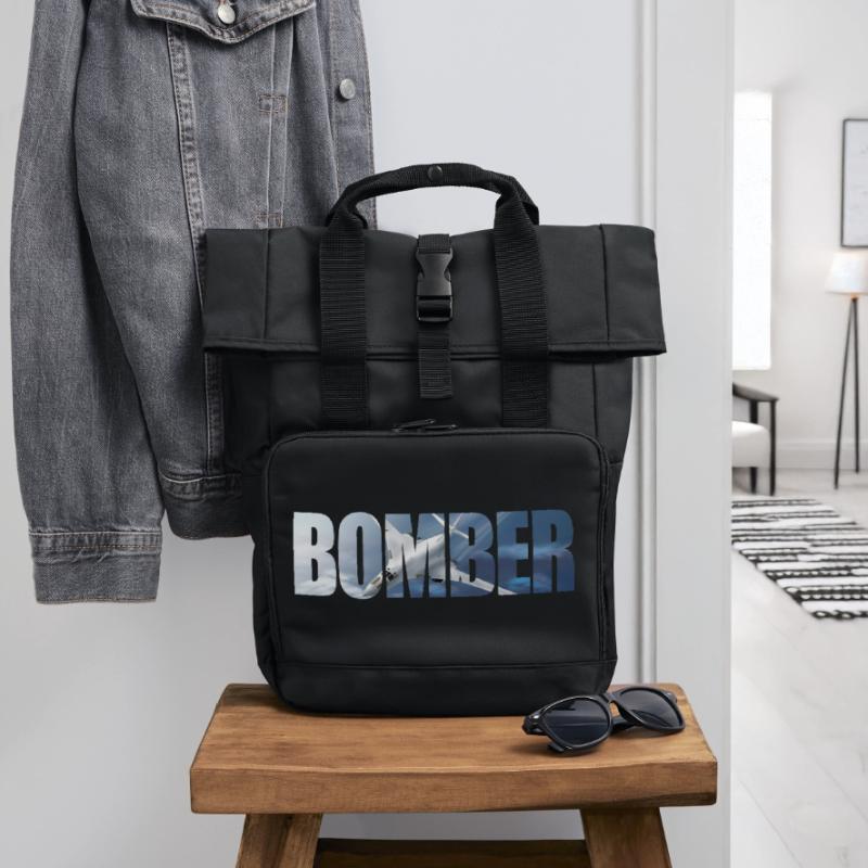 Blouson aviateur Tu-160 Sac à dos Roll Top à deux anses
