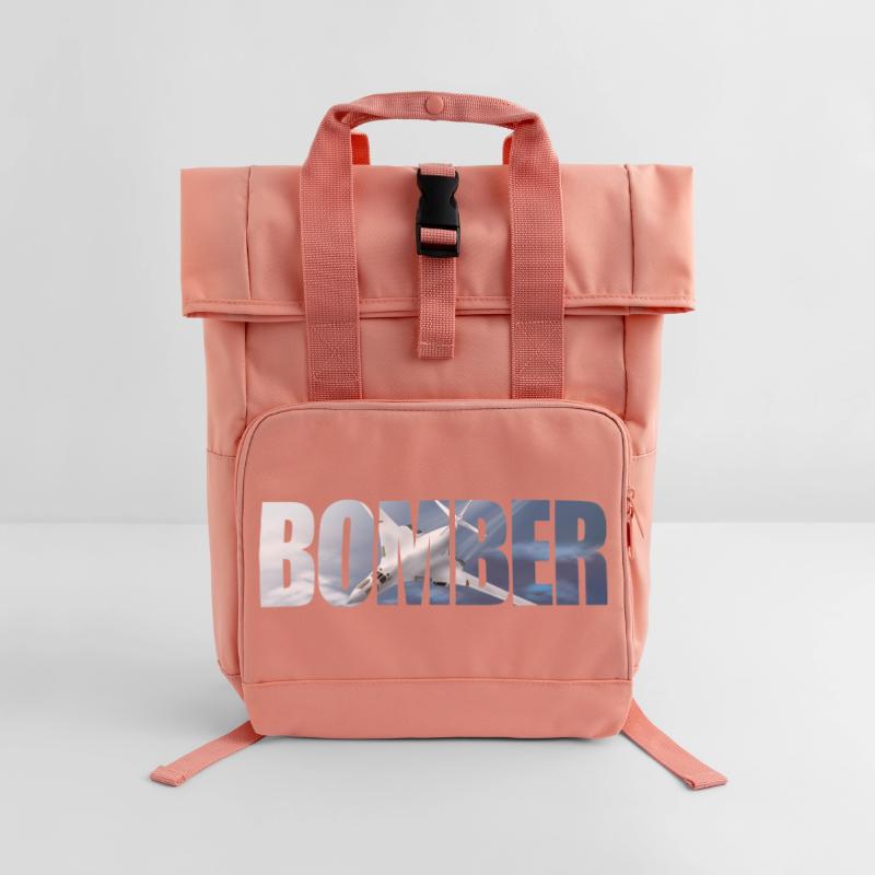Bomber Tu-160 Roll Top Backpack with Two Handles