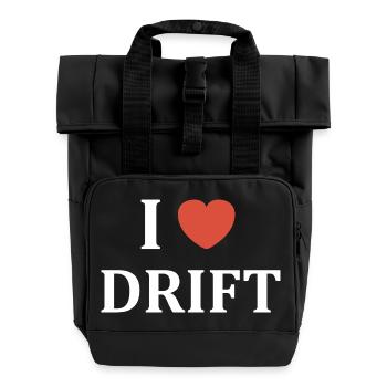 Amour du Drift Urbain - Sac à dos Roll Top à deux anses - noir - Devant