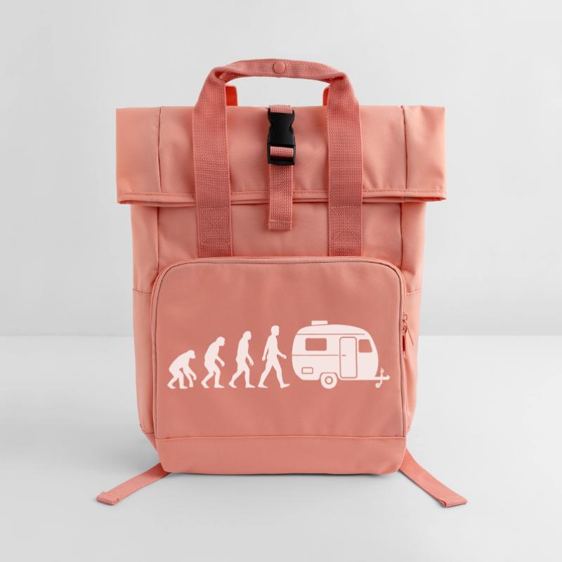 Caravane Evolution Camper Camping Sac à dos Roll Top à deux anses