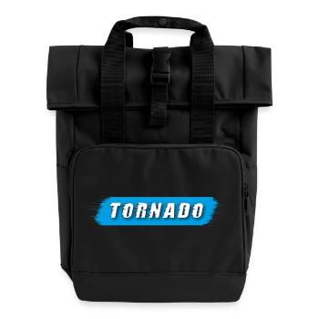 Tornade | Tempête - Sac à dos Roll Top à deux anses - noir - Devant