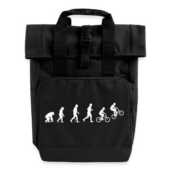 Évolution du BMX Action Cycling - Sac à dos Roll Top à deux anses - noir - Devant