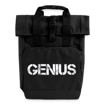 Génie - Sac à dos Roll Top à deux anses - noir - Devant