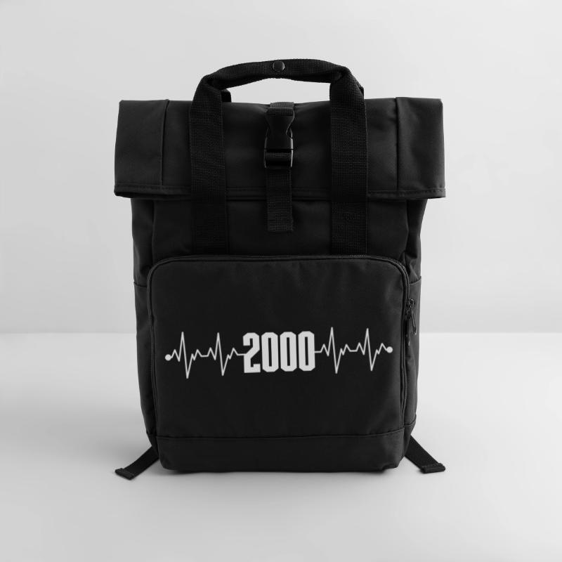 Bitte laden Sie das Design hoch oder geben Sie einen Link an Rolltop Rucksack mit zwei Griffen