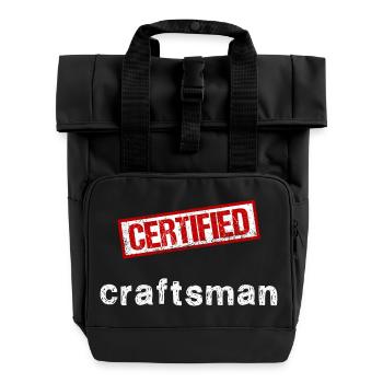 Artisan - Sac à dos Roll Top à deux anses - noir - Devant