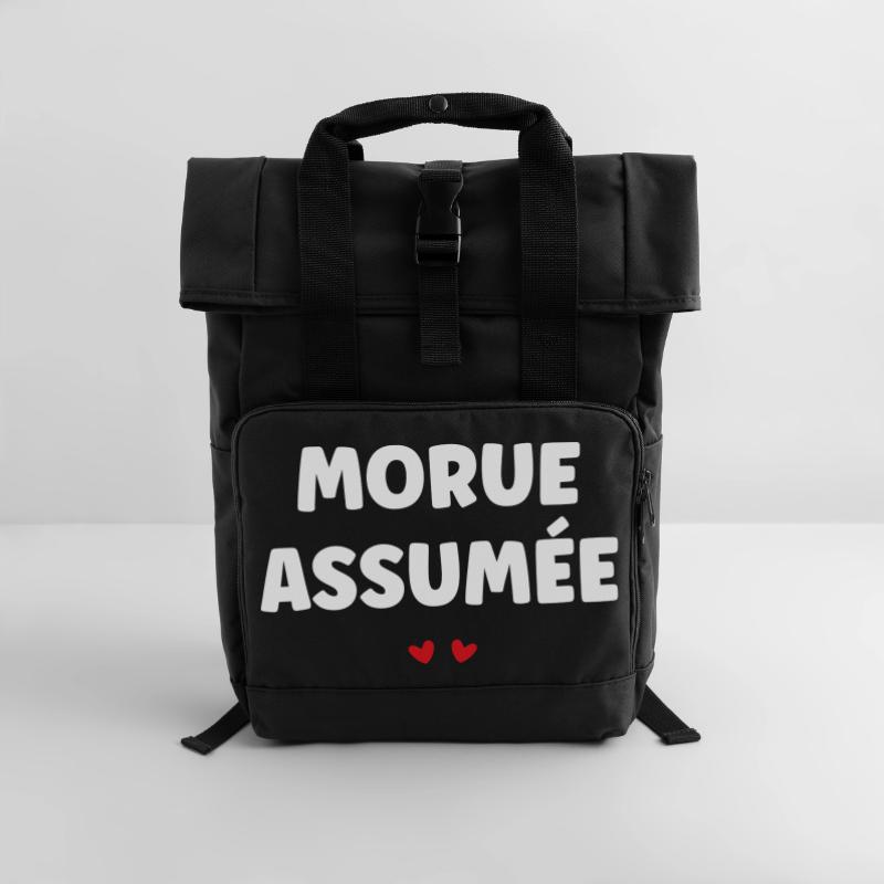 Cod assumed Roll Top Backpack with Two Handles