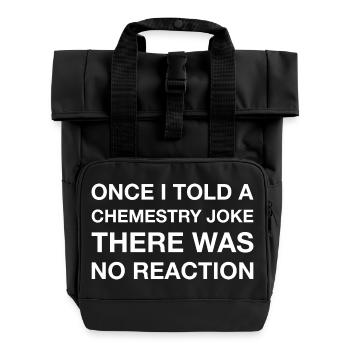 Blagues de chimiste Chimie Humour Nerd - Sac à dos Roll Top à deux anses - noir - Devant